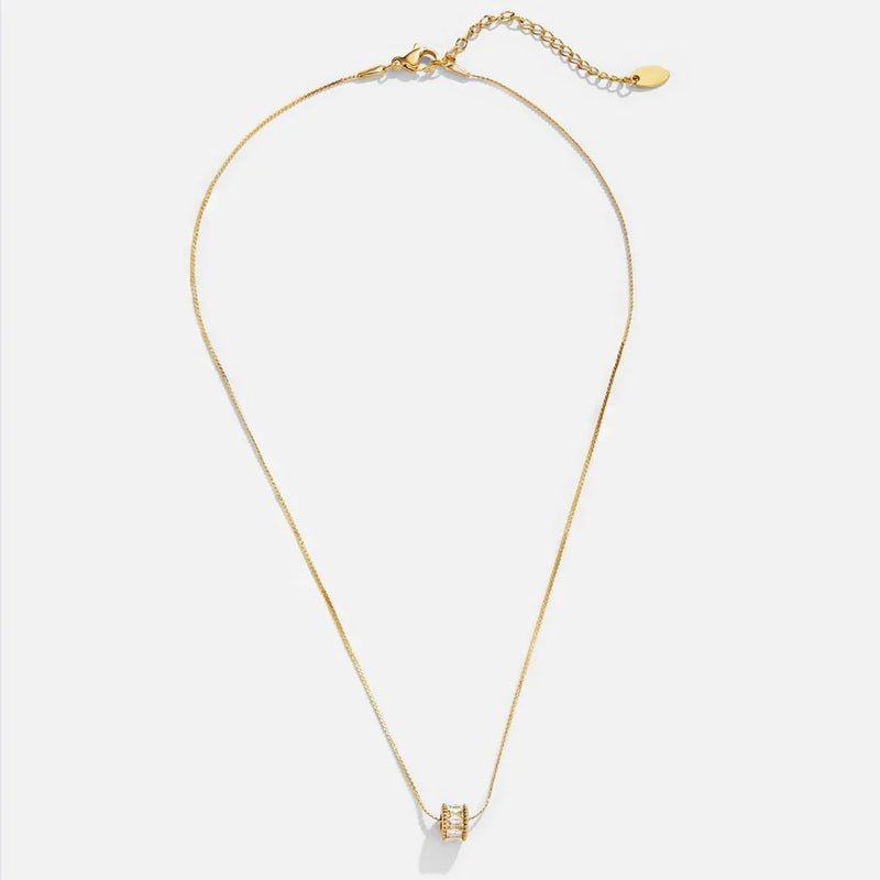 Collar Barril Pulido Elyna | Golden (2/3)