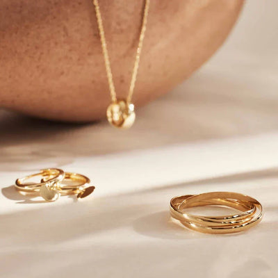Anillo Léna Trielle | Golden (4/5)