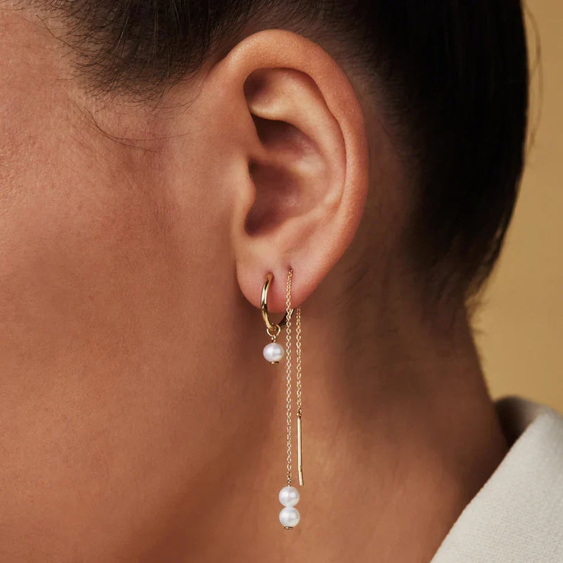 Pendientes Crest Delia | Golden (2/4)