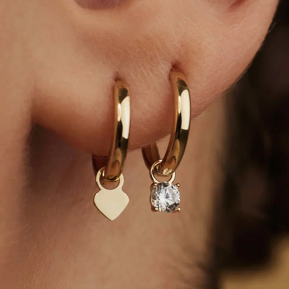 Aros de Piedra Larmes de Lune | Golden
