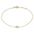 Pulsera de Piedra Moissanite Cléa | Golden