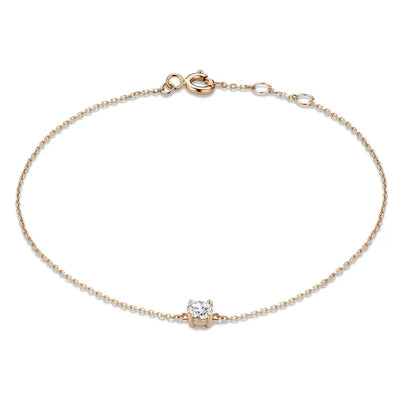 Cléa Stone Bracelet | Golden Blanco (3/8)