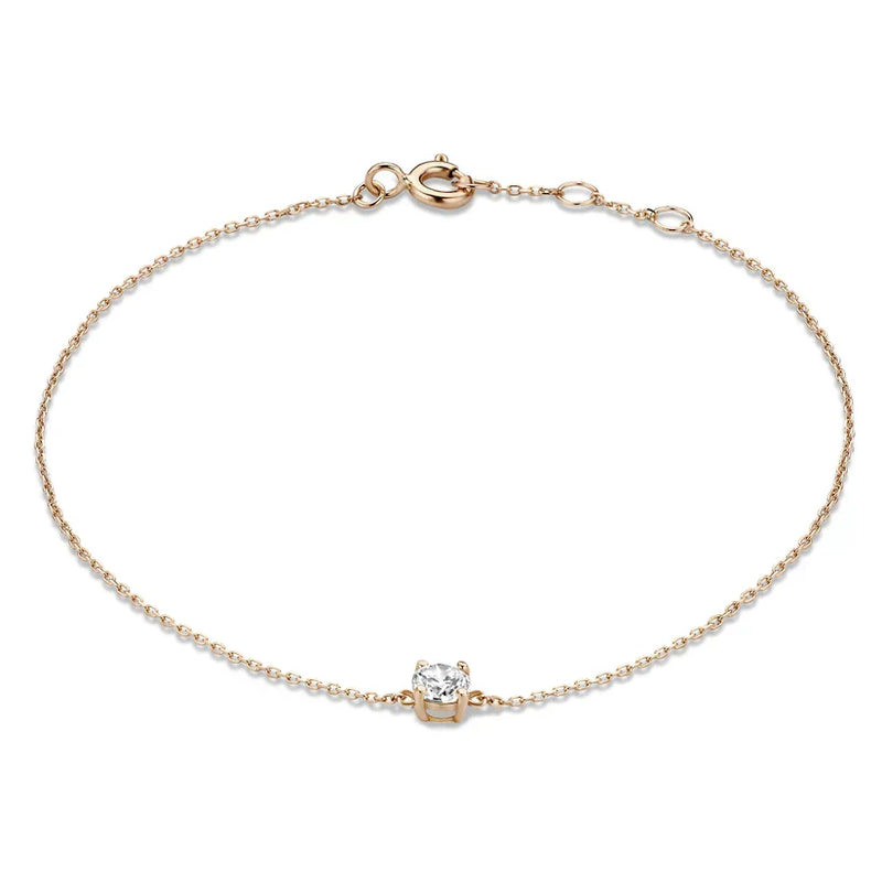 Cléa Stone Bracelet | Golden Blanco (3/8)
