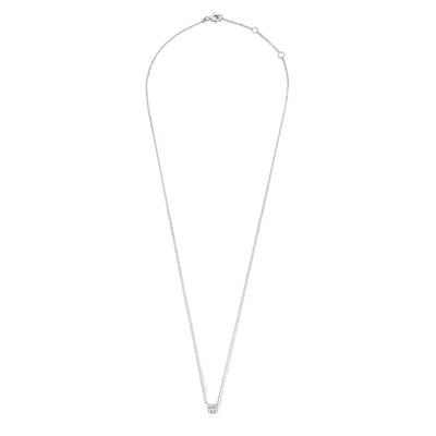 Cléa Stone Necklace | Golden Blanco (8/9)
