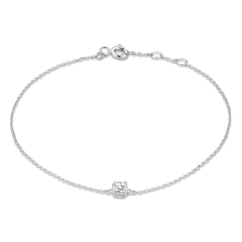 Pulsera de Piedra Moissanite Cléa | Golden