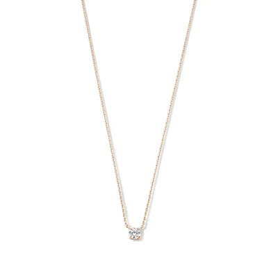 Cléa Stone Necklace | Golden Blanco (3/9)