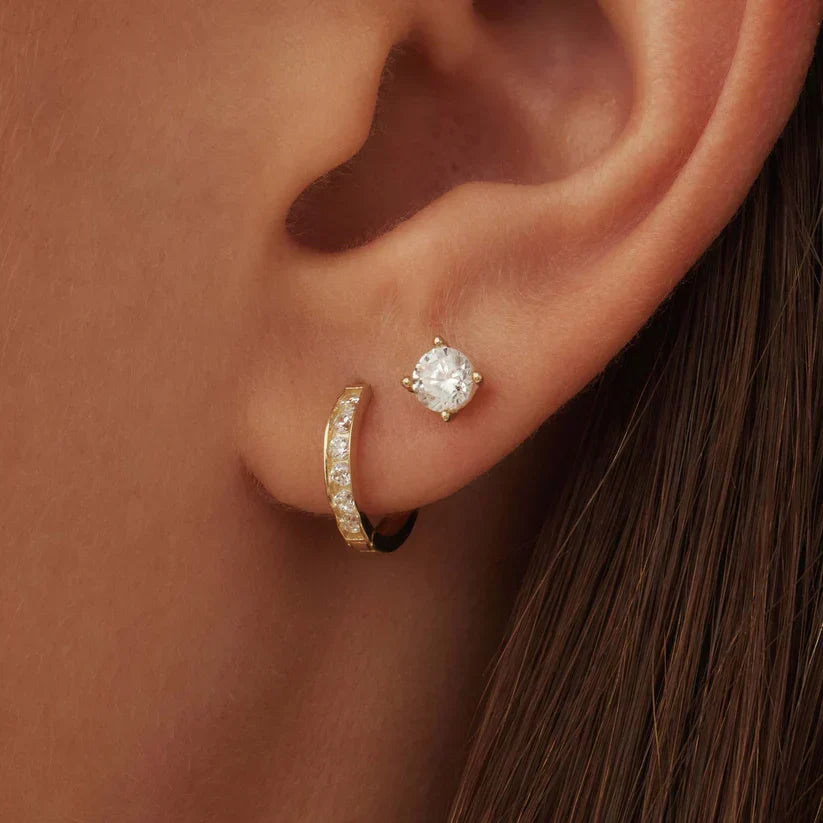 Set de Pendientes de Piedra Dara Brillane | Golden