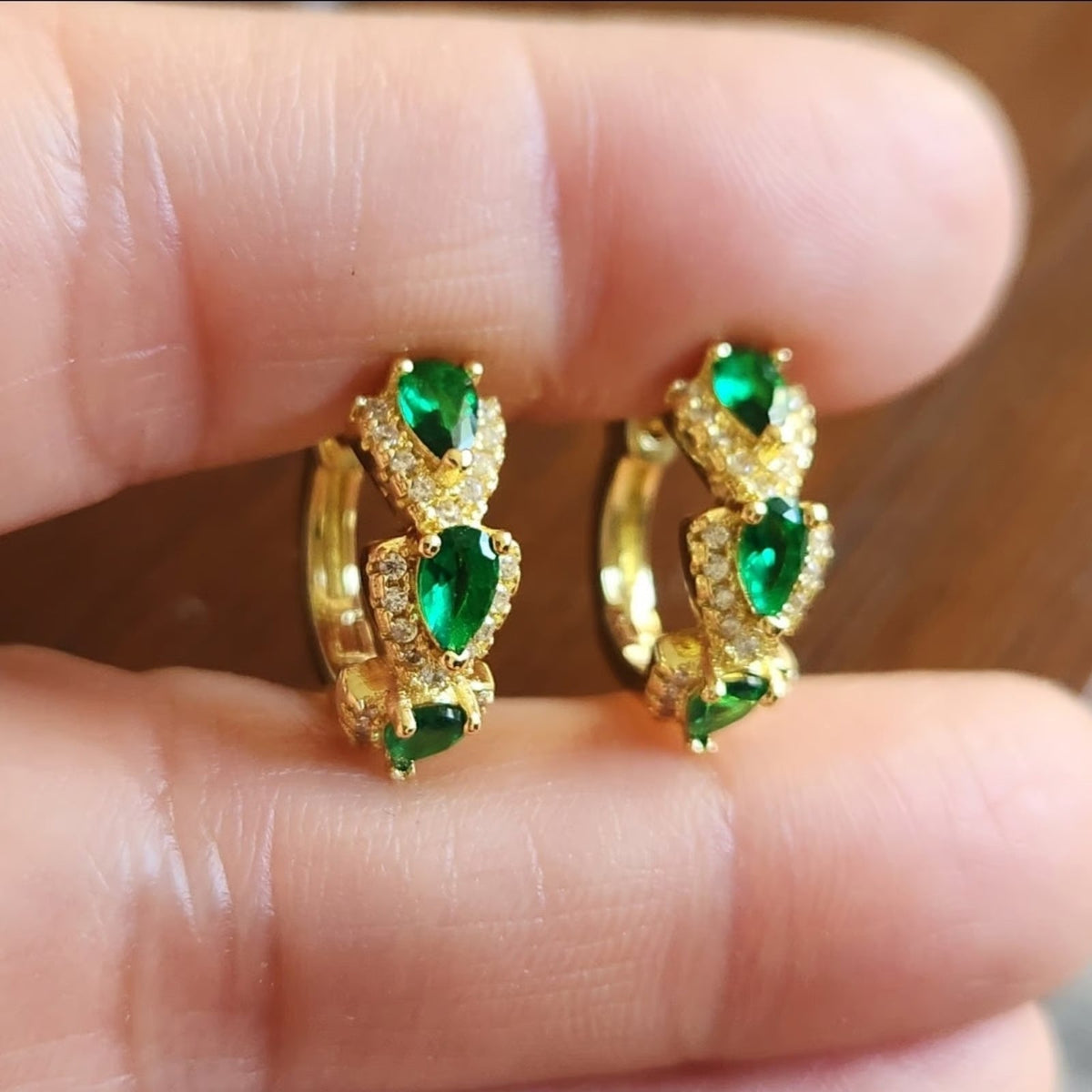 Pendientes Sylvarra Jadelisse | Golden