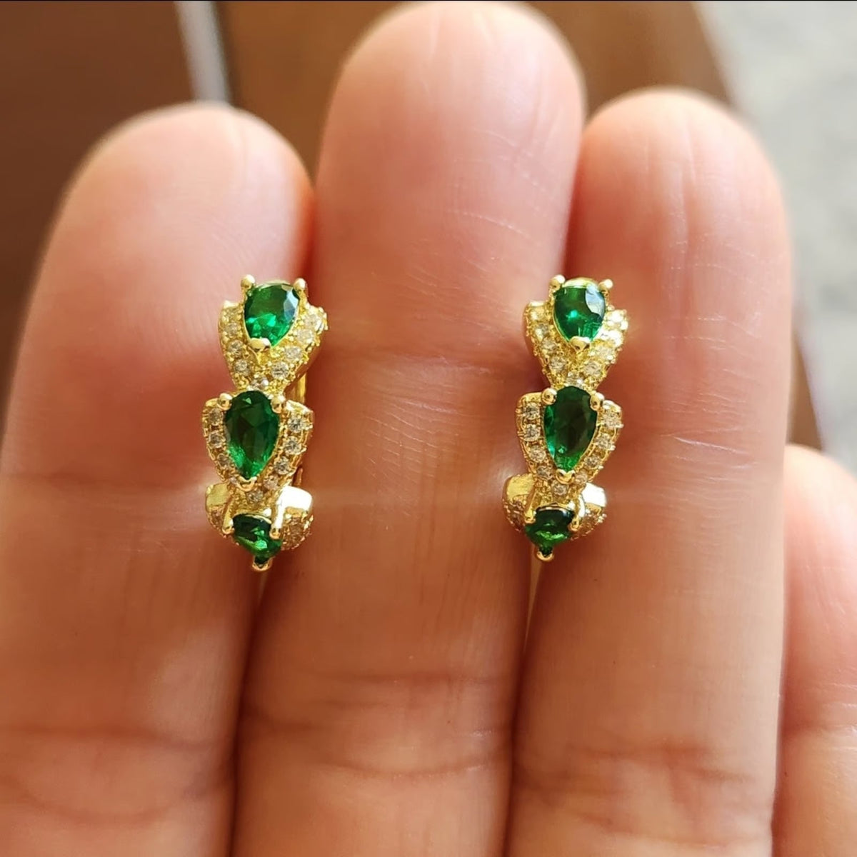 Pendientes Sylvarra Jadelisse | Golden
