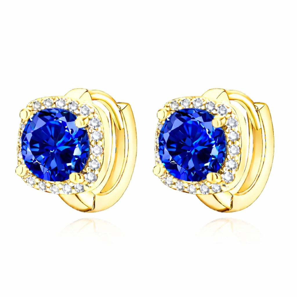 Pendientes Zafiro Nadine | Golden