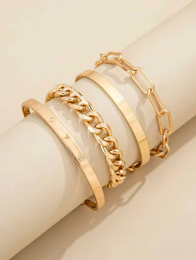 Set de Pulseras Elan Mercer | Golden (3/4)