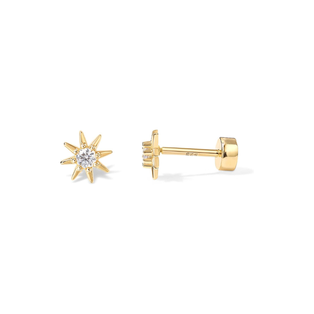 Pendientes Sunburst | Golden